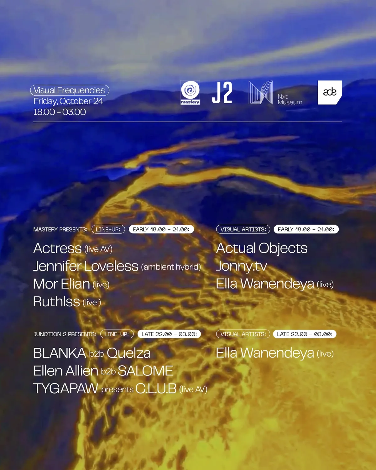 Visual Frequencies at Nxt with Junction 2 x Mastery